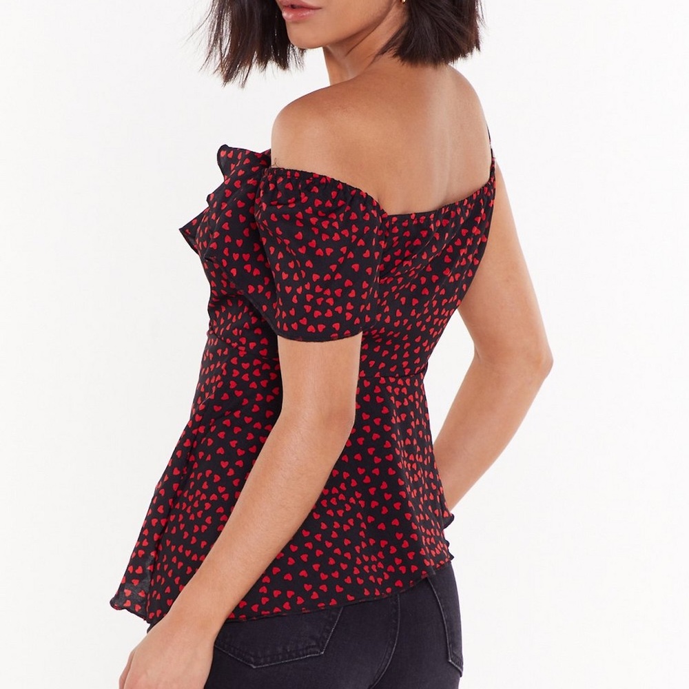 Nasty Gal Ruffle Top - Picture 3 of 3